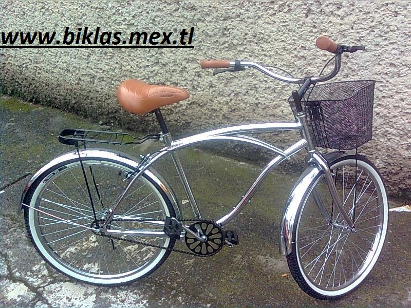 Bicicleta 2025 chola cromada